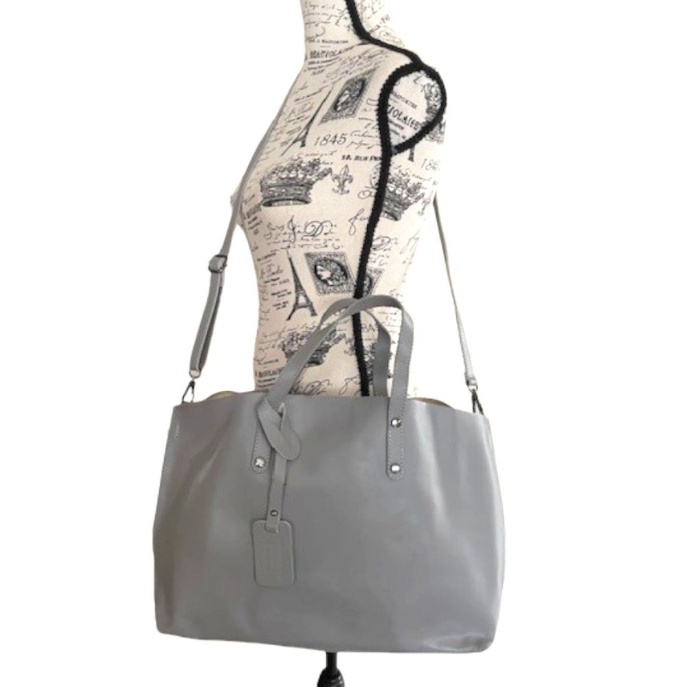 Borse in Pelle Italian Leather Tote Bag